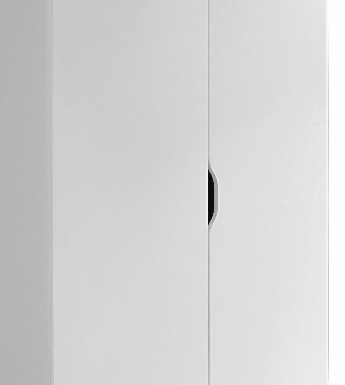 Skriňa Freising - biela, Modern, kompozitné drevo (91/197/54cm) - MID.YOU