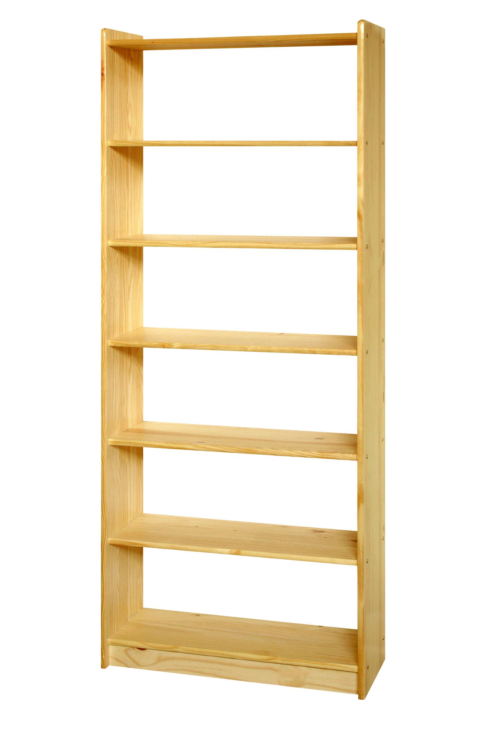 Standregal Naturfarben B: 80cm - Naturfarben, Natur, Holz (80/200/30cm) - Livetastic