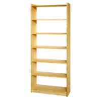 Standregal Naturfarben B: 80cm - Naturfarben, Natur, Holz (80/200/30cm) - Livetastic