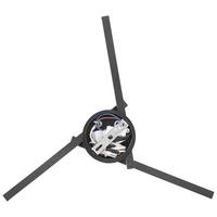 STROPNÍ LED SVÍTIDLO ITO - černá, Moderní, kov/plast (56/56/11cm) - Mömax