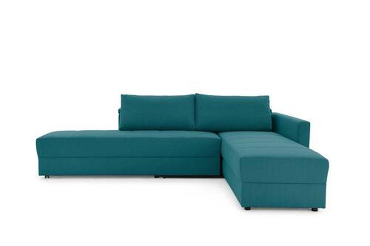 Ecksofa Looks Iii - Petrol/Schwarz, Design, Textil (229/287cm) - LOOKS by W.Joop