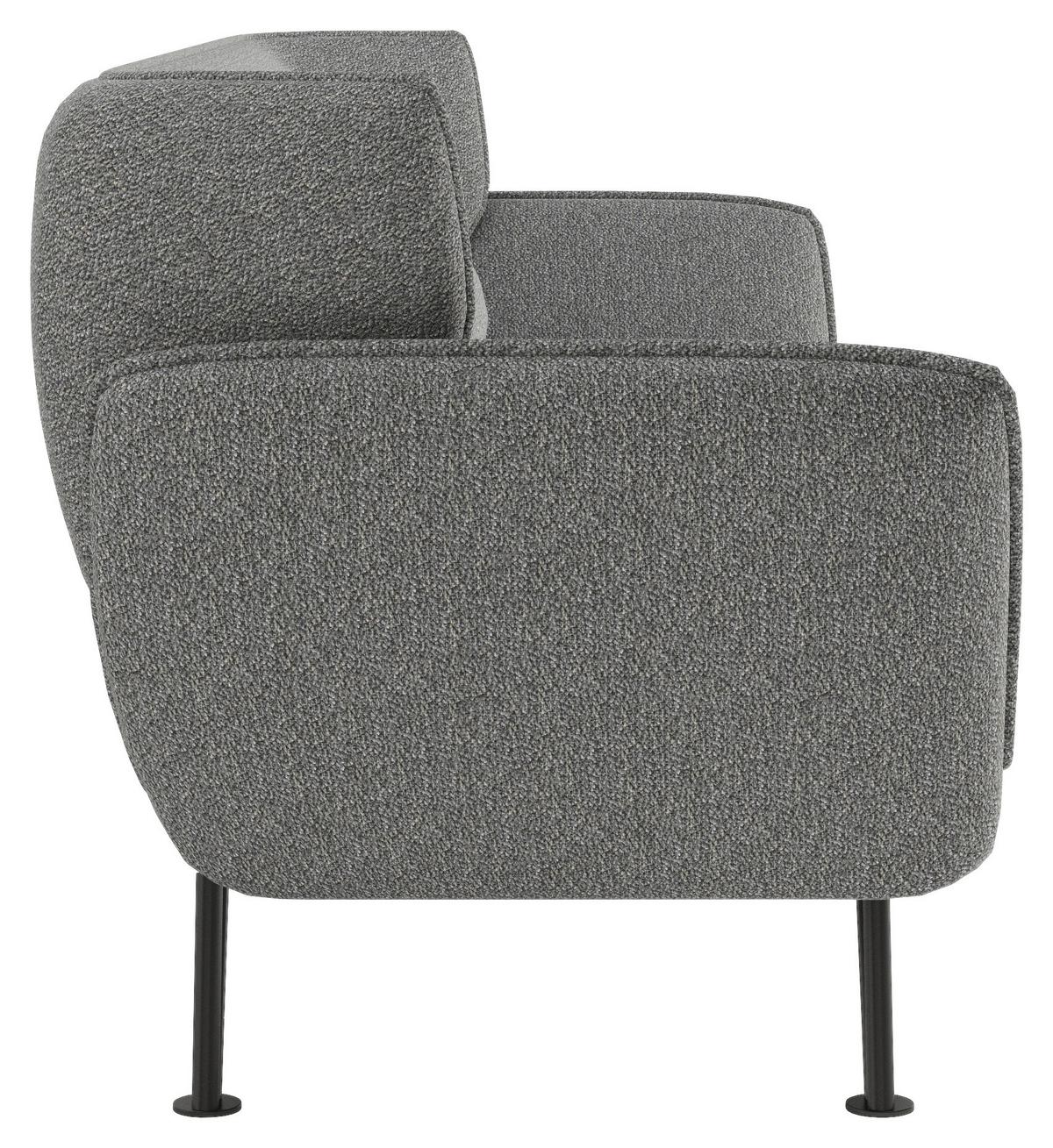 3-sitzer-sofa Medina - Anthrazit, MODERN, Textil (228/81/89cm) - MID.YOU