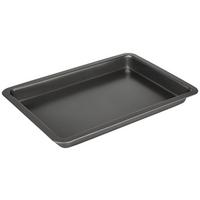 Backblech Aus Carbonstahl Rita LxBxH: ca. 42,3x29,2x3,7 cm - Grau, ROMANTIK / LANDHAUS, Metall (42,3/29,2/3,7cm) - James Wood