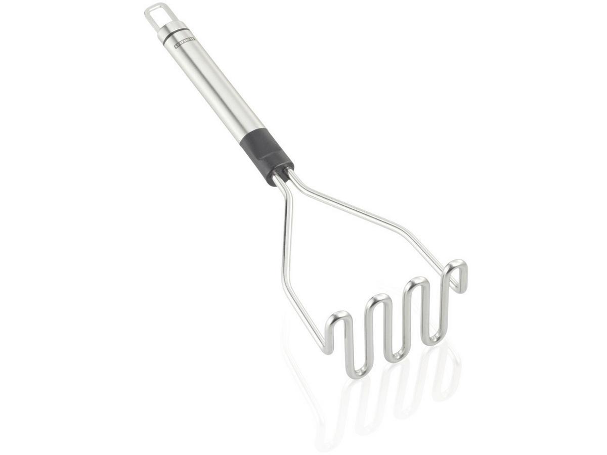 Kartoffelstampfer Camilla - Edelstahlfarben/Schwarz, KONVENTIONELL, Kunststoff/Metall (28,5/8,5/6cm) - Leifheit