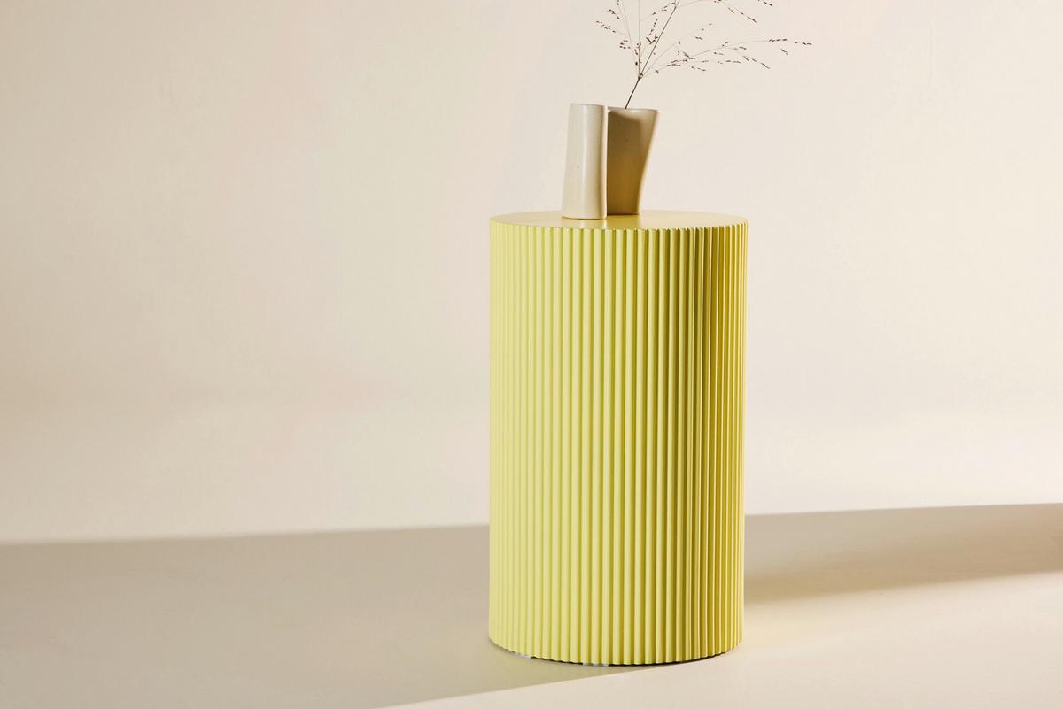 Lenox Lenox Hellgelb D: 30,5cm - Hellgelb, MODERN, Holz (30,5/40cm) - Livetastic