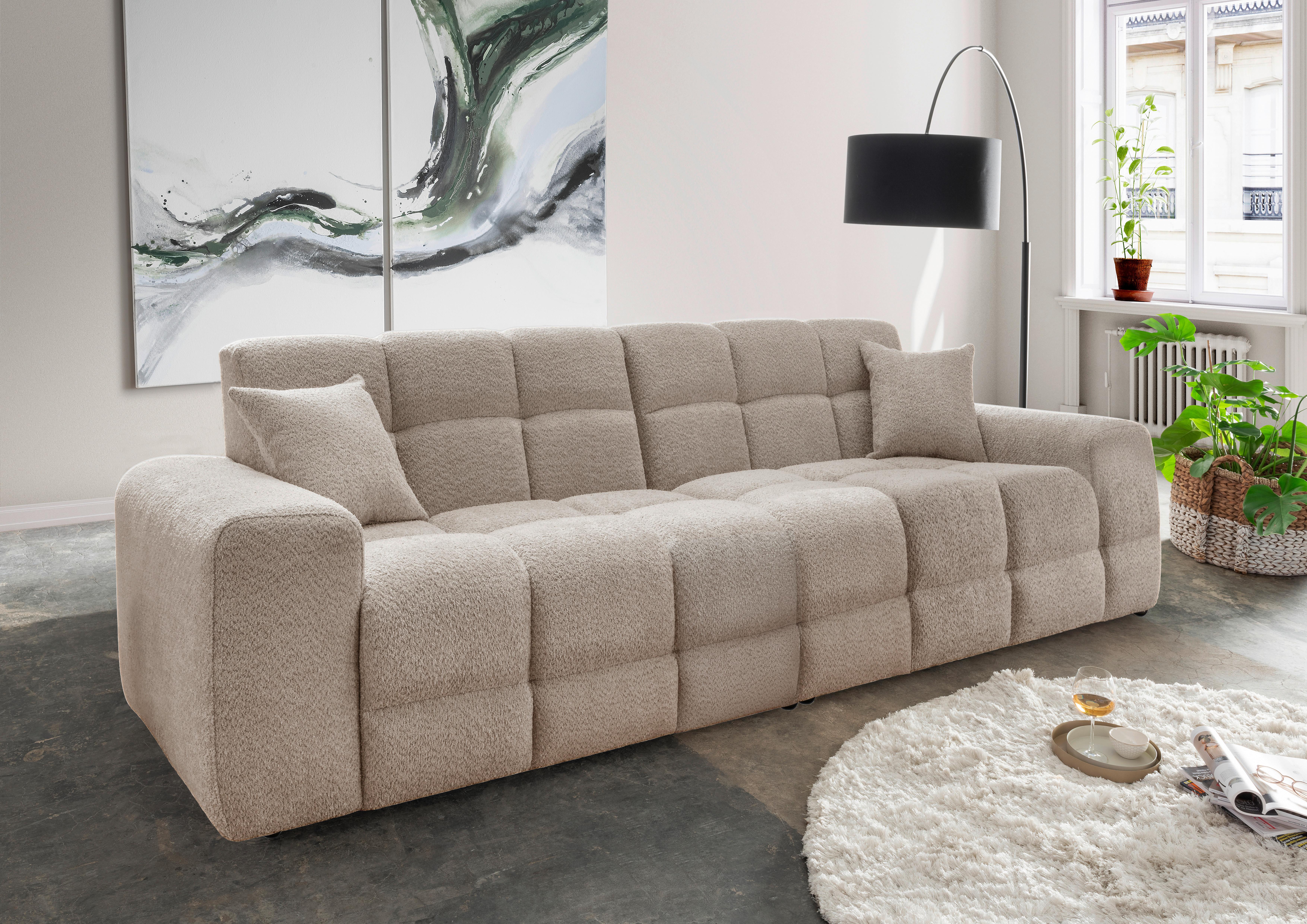 Viersitzer-Sofa Bosco, Beige B: 300 cm