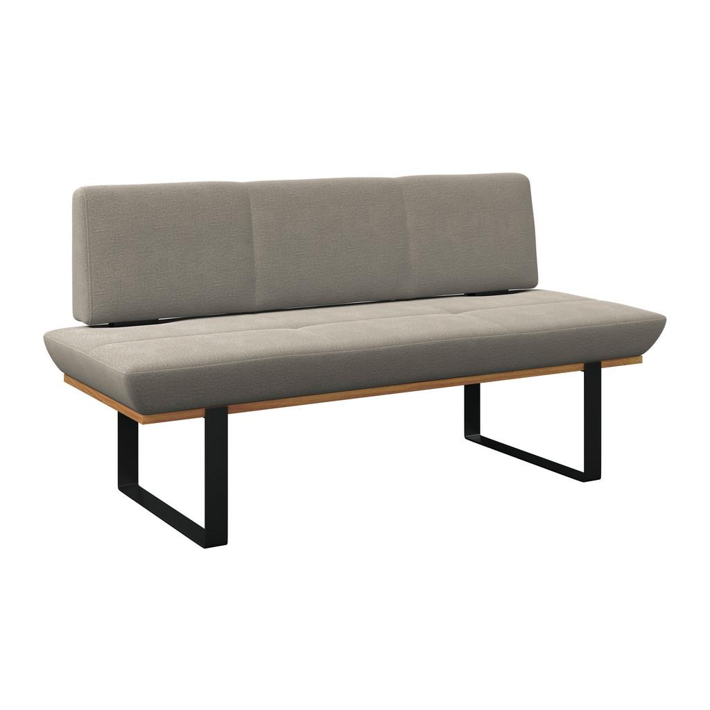 Sitzbank Tristan Webstoff beige, B:170cm