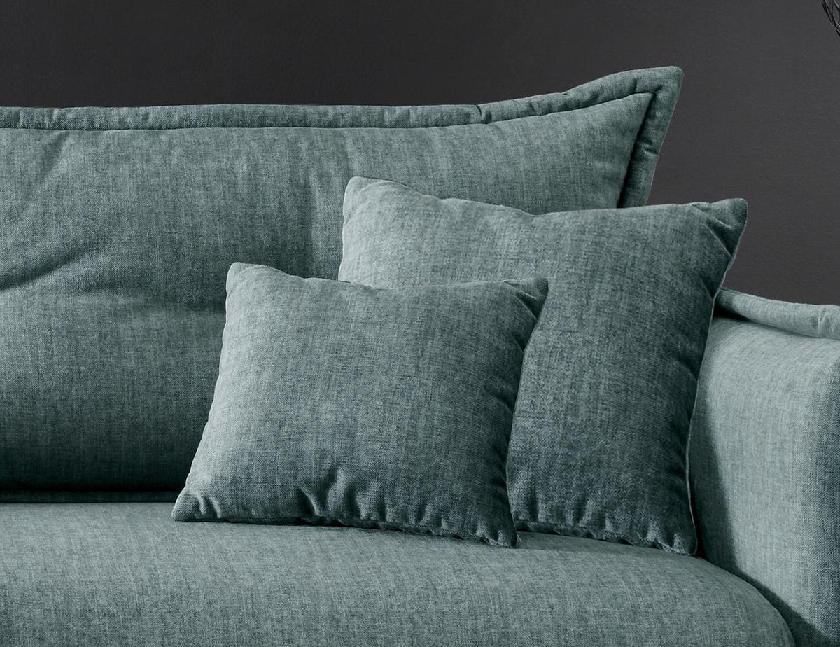 Ecksofa Lava Hellgrün S: 180/255 Cm - Türkis/Schwarz, MODERN, Textil (180/255cm) - Livetastic