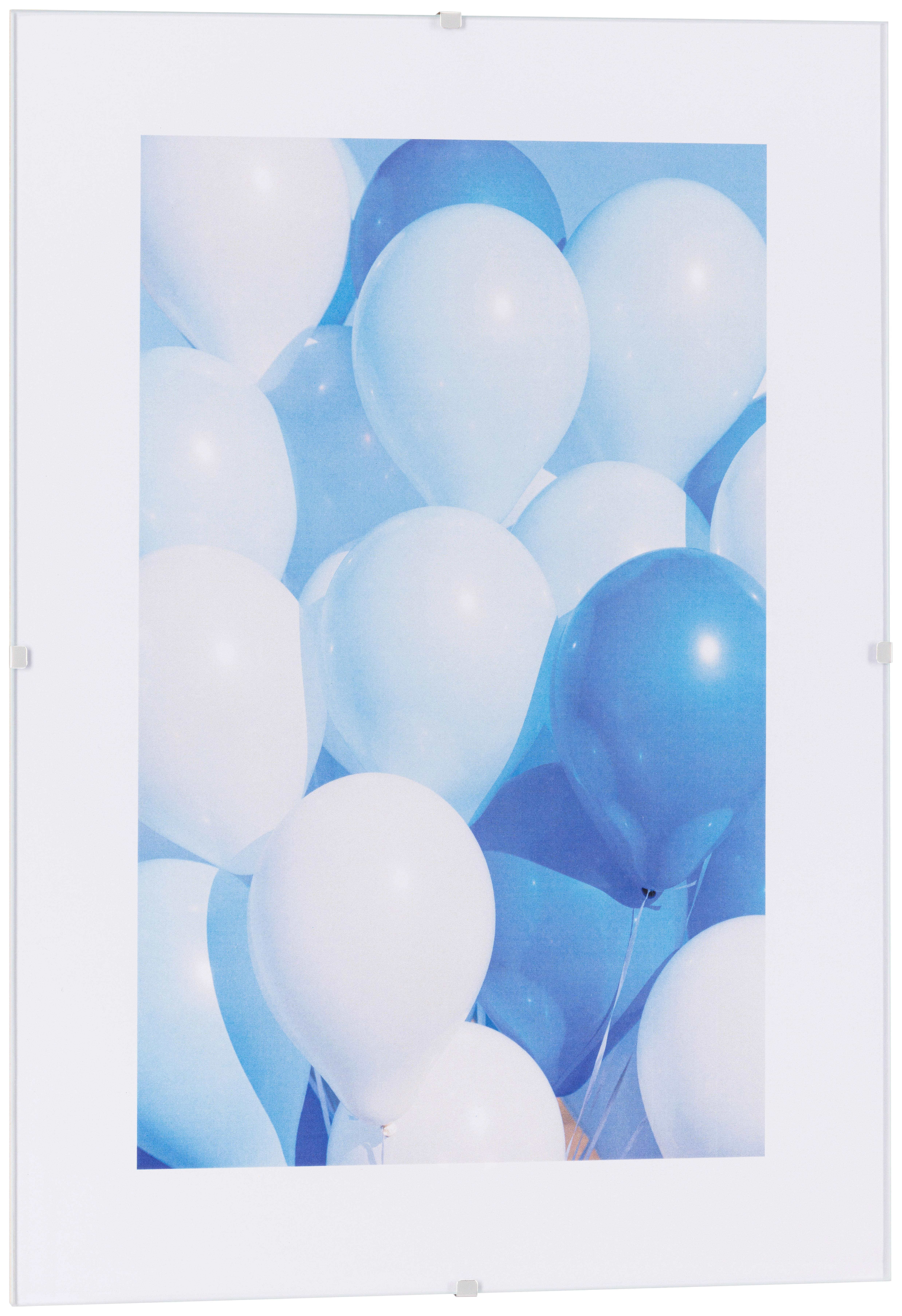 Kapcsos Képkeret Max Kb. 21/29,7cm - áttetsző, Konventionell, faalapú anyag/Üveg (21cm) - Best Price