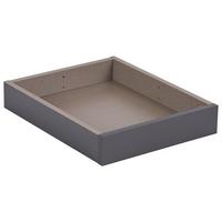 Schublade Unit, Twist Dekor B: 42,4 Cm Mit Inneneinteilung - Graubraun, MODERN, Holzwerkstoff (42,4cm) - Ondega