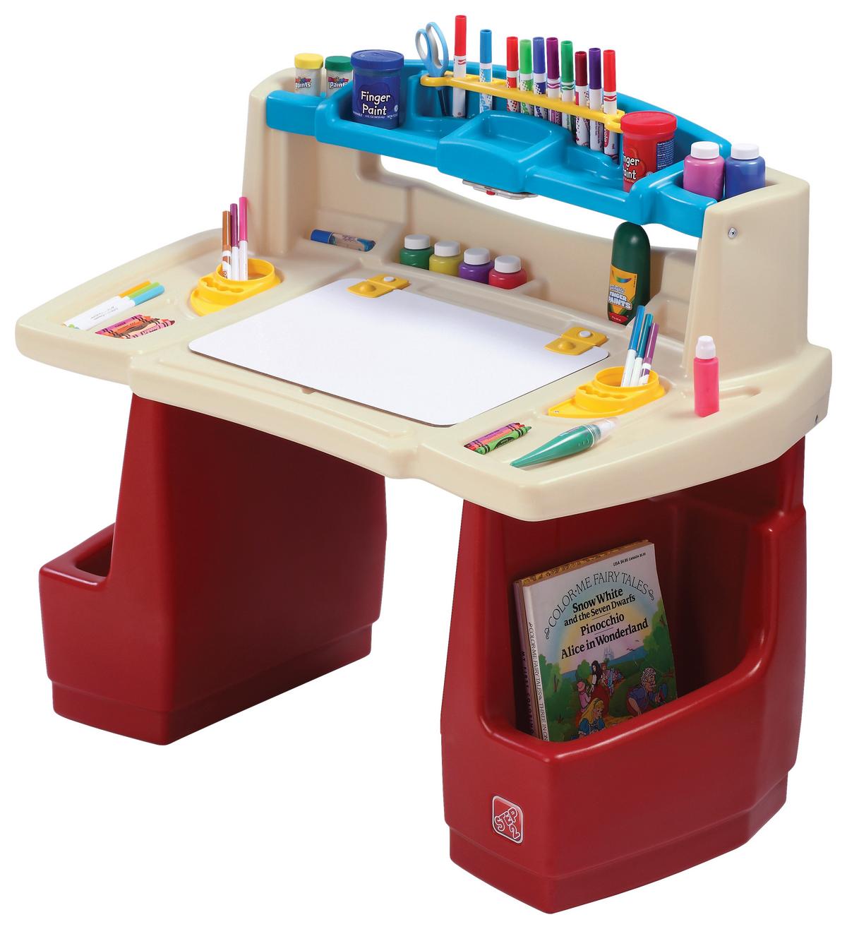 Kinderspielset Deluxe Kunstmeistertisch Ab 3 Jahren - Multicolor, Basics, Kunststoff (90/80/51,5cm) - Ambia Garden