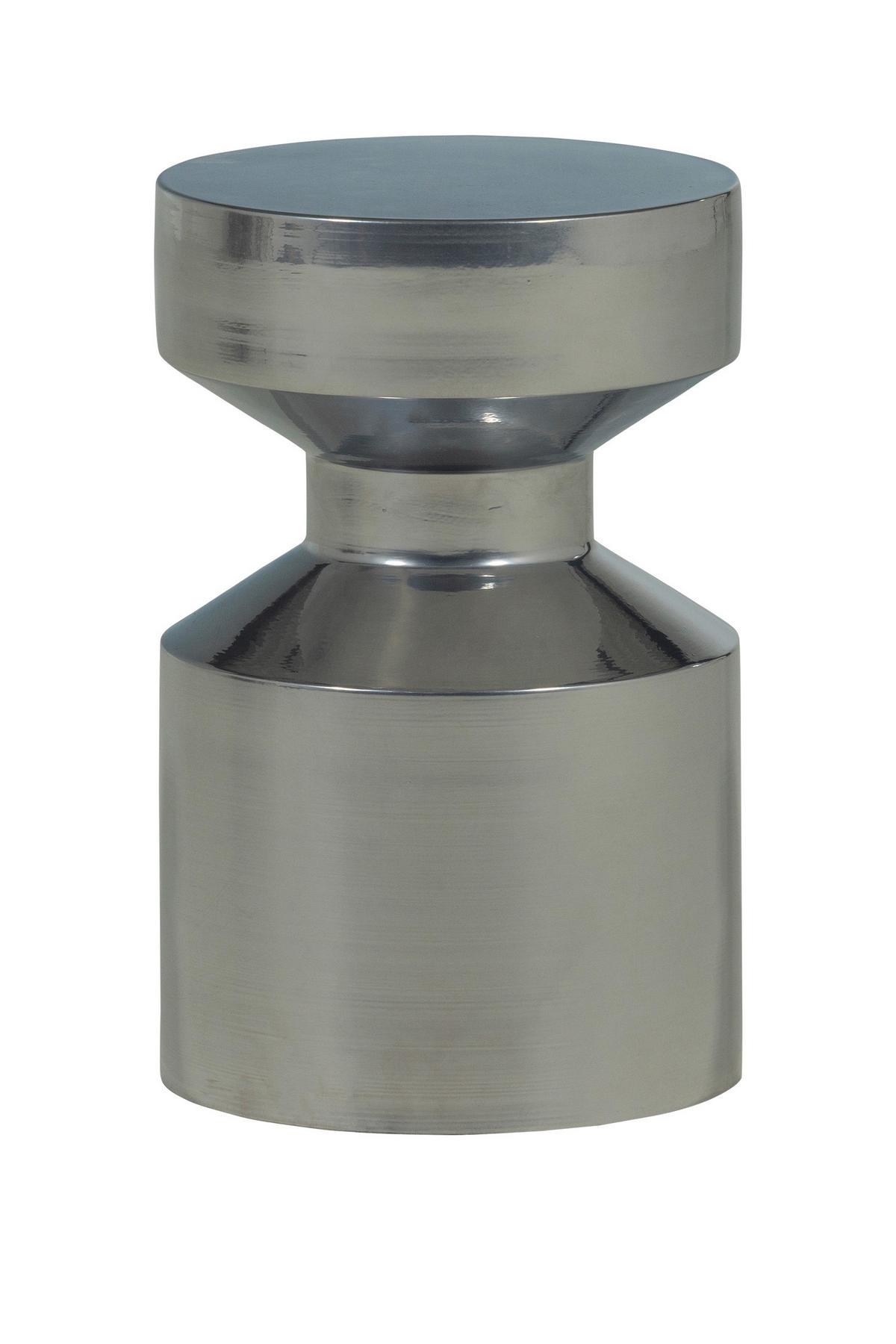 Beistelltisch Ferry Chromfarben B: 30 cm - Chromfarben, Design, Metall (30/30/47cm) - Livetastic