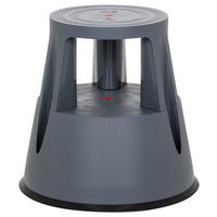 Tritthocker Tio-M I Dunkelgrau - Dunkelgrau, MODERN, Kunststoff (48/43/48cm) - MID.YOU