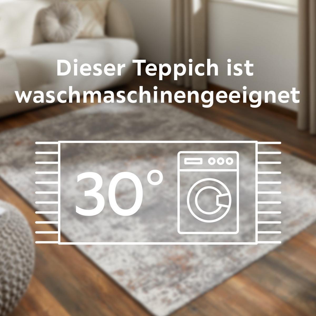 Flachwebteppich My Valencia - Multicolor, Design, Textil (75/150cm) - Obsession