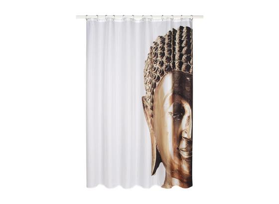 Záves Do Sprchovacieho Kúta Buddha - zlatá, Štýlový, textil (180/200cm) - Mömax modern living Záves Do Sprchovacieho Kúta Buddha - zlatá, Štýlový, textil (180/200cm) - Mömax modern living