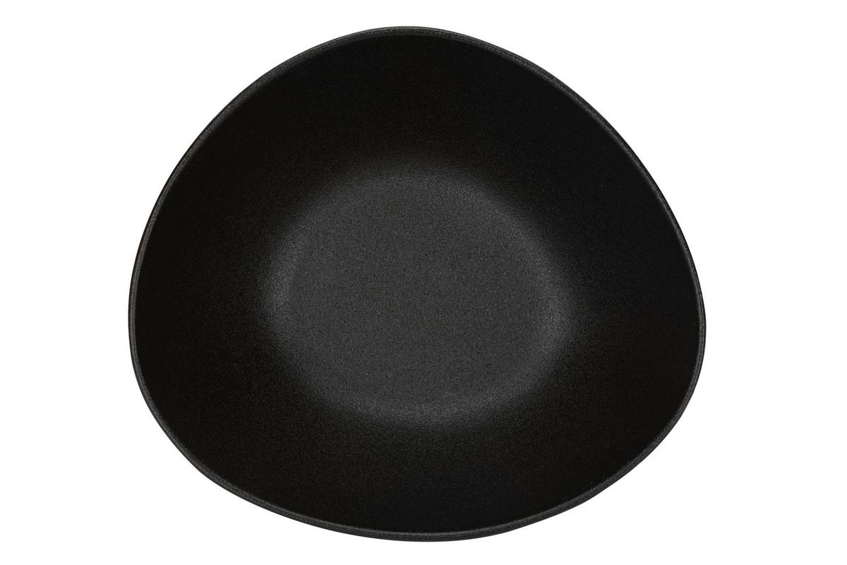SALÁTOVÁ MÍSA HARUKI - černá, Moderní, keramika (22,1/19,6/8cm) - Mömax