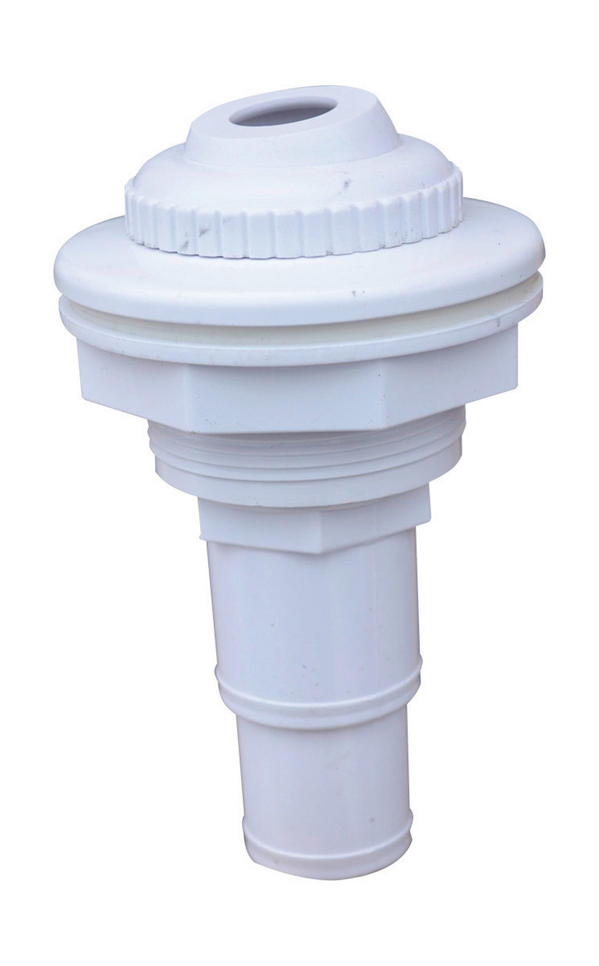 POOL-SET STAHLWANDPOOL WHITE-DESIGN - Weiß/Grau, Basics (610/360/132cm)