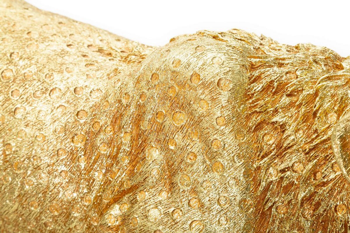 Skulptur Kunststoff, Gold - Basics, Kunststoff (89/33/21cm)