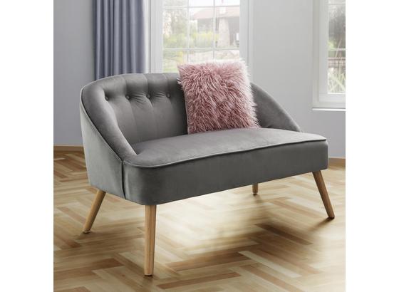 Lavice Sophia - sivá, Moderný, drevo/textil (126,5 77 75cm) - Mömax modern living Lavice Sophia - sivá, Moderný, drevo/textil (126,5 77 75cm) - Mömax modern living