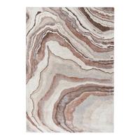 Webteppich My Bologna 461 Terra 140 X 200 - Terracotta/Creme, KONVENTIONELL, Kunststoff/Textil (140/200cm) - Obsession