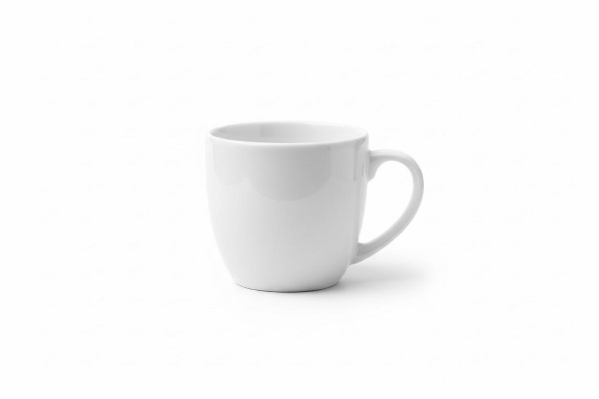 Kaffeebecherset Weiß, 320ml - Weiß, Basics, Keramik (9/9cm) - Creatable