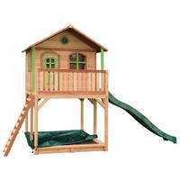 Spielturm A030.071.00 - Braun/Grün, KONVENTIONELL, Holz (480/324/212cm) - Ambia Garden