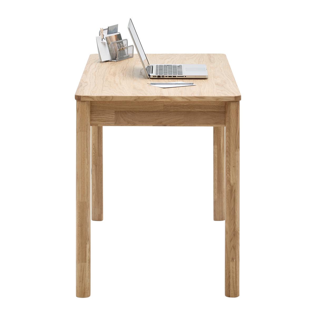 PÍSACÍ STÔL LUND - farba duba, Modern, drevo (120/60/76cm) - Mömax