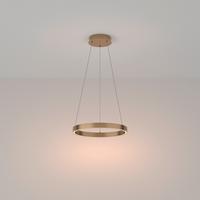 Pendelleuchte Rim - Messingfarben, Trend, Metall (40/3,5cm) - MAYTONI