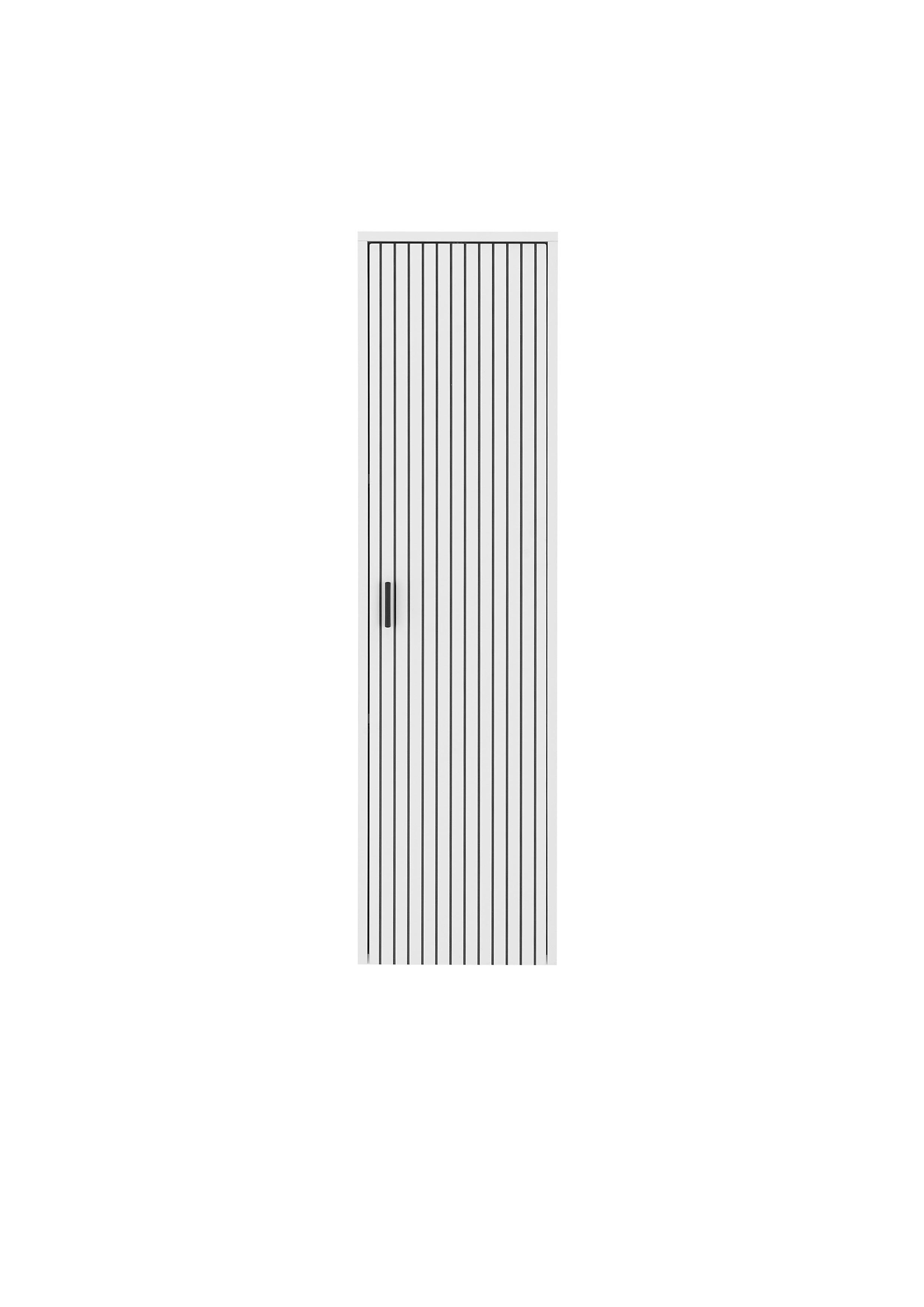 Hängeelement Hudson Schwarz/Weiß B: 33 cm - Schwarz/Weiß, Design, Holzwerkstoff (33/120/30cm) - MID.YOU