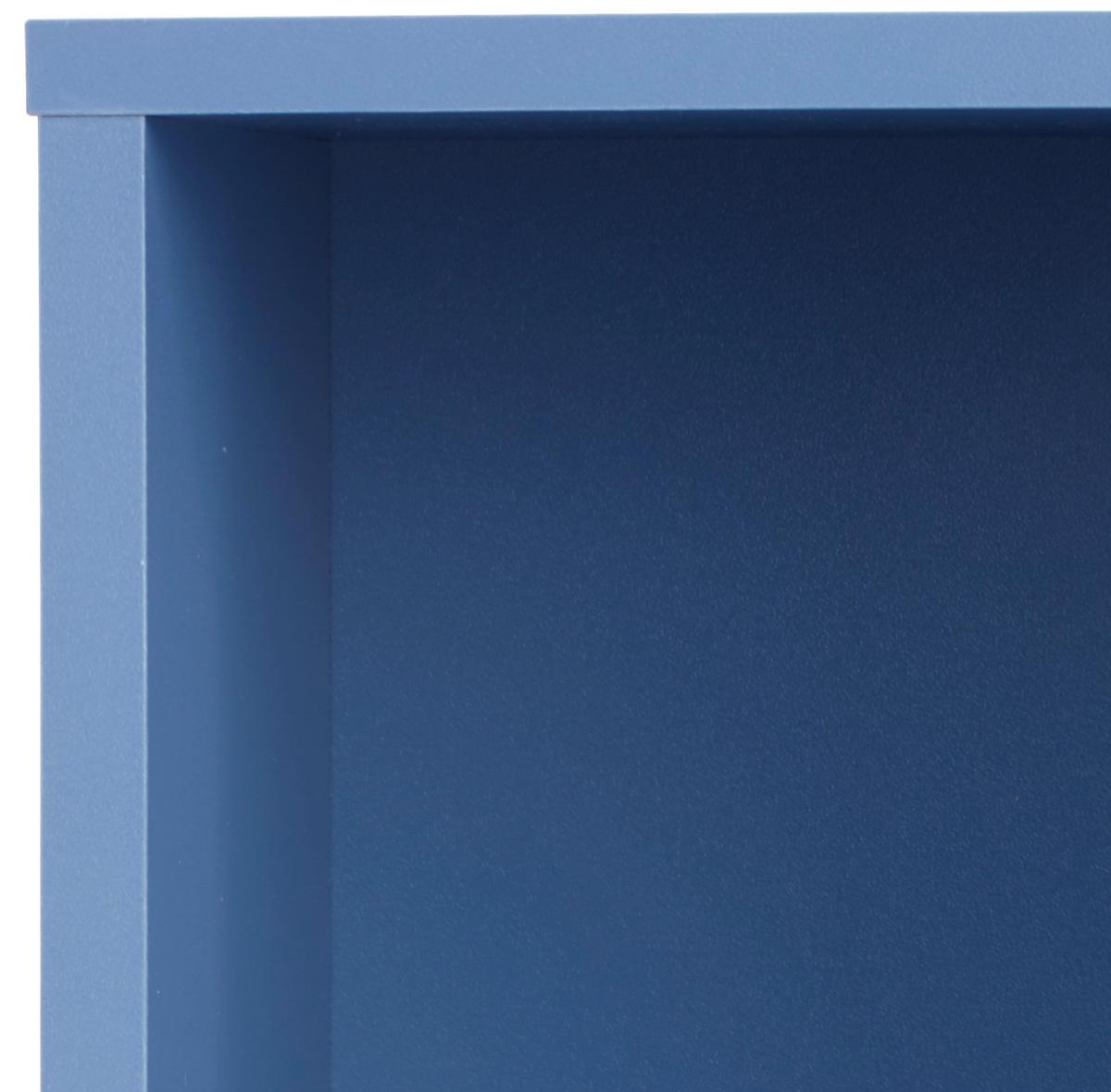 Regal Stehend/Hängend Box B: 23 cm Himmelblau - Blau, MODERN, Holzwerkstoff (23/46/25cm) - Ondega
