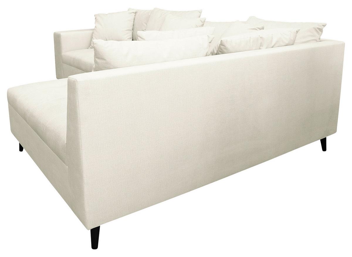 Ecksofa Pruno Hellgrau S: 247x174 Cm - Hellgrau/Schwarz, Design, Textil (247/174cm) - MID.YOU