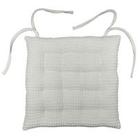 Sitzkissen Christina - Creme, MODERN, Textil (40/40/4cm) - Luca Bessoni