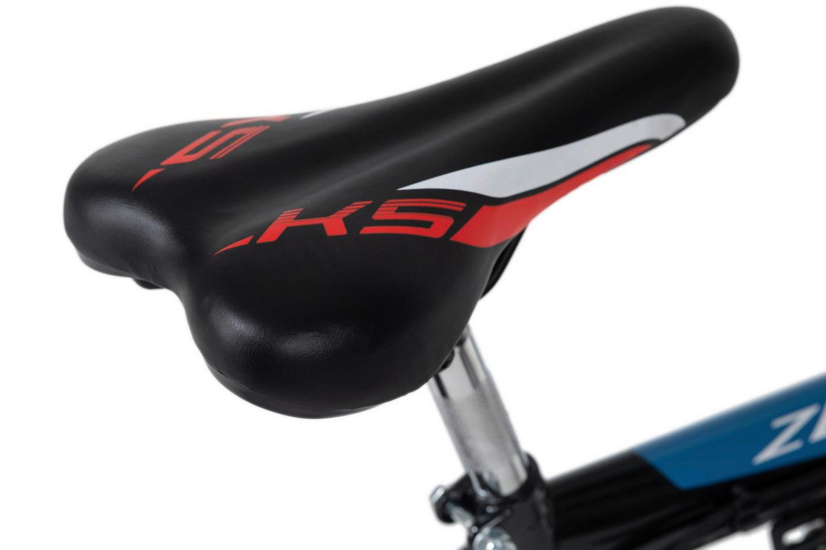 Kinderfahrrad 24 Zoll Mtb Fully Zodiac 665k 18 Gänge - Rot/Schwarz, Basics, Metall (124 /64/18 cm) - KS Cycling