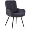 ŽIDLE S PODRUČKAMI NOVA - šedá/černá, Moderní, kov/textil (61/89/67cm) - Premium Living