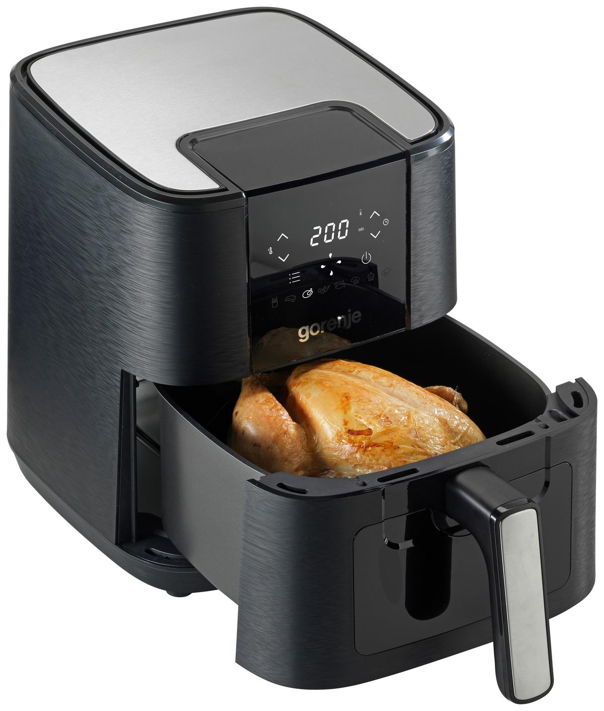 Heißluftfritteuse Af1350dwb - Schwarz, Basics, Kunststoff (28/35,3/32,1cm) - Gorenje