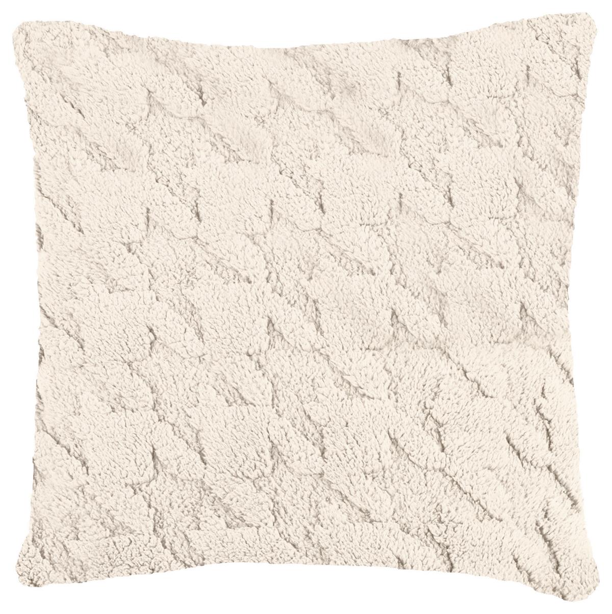 Zierkissen Luisa - Ecru, ROMANTIK / LANDHAUS, Textil (45/45cm) - James Wood
