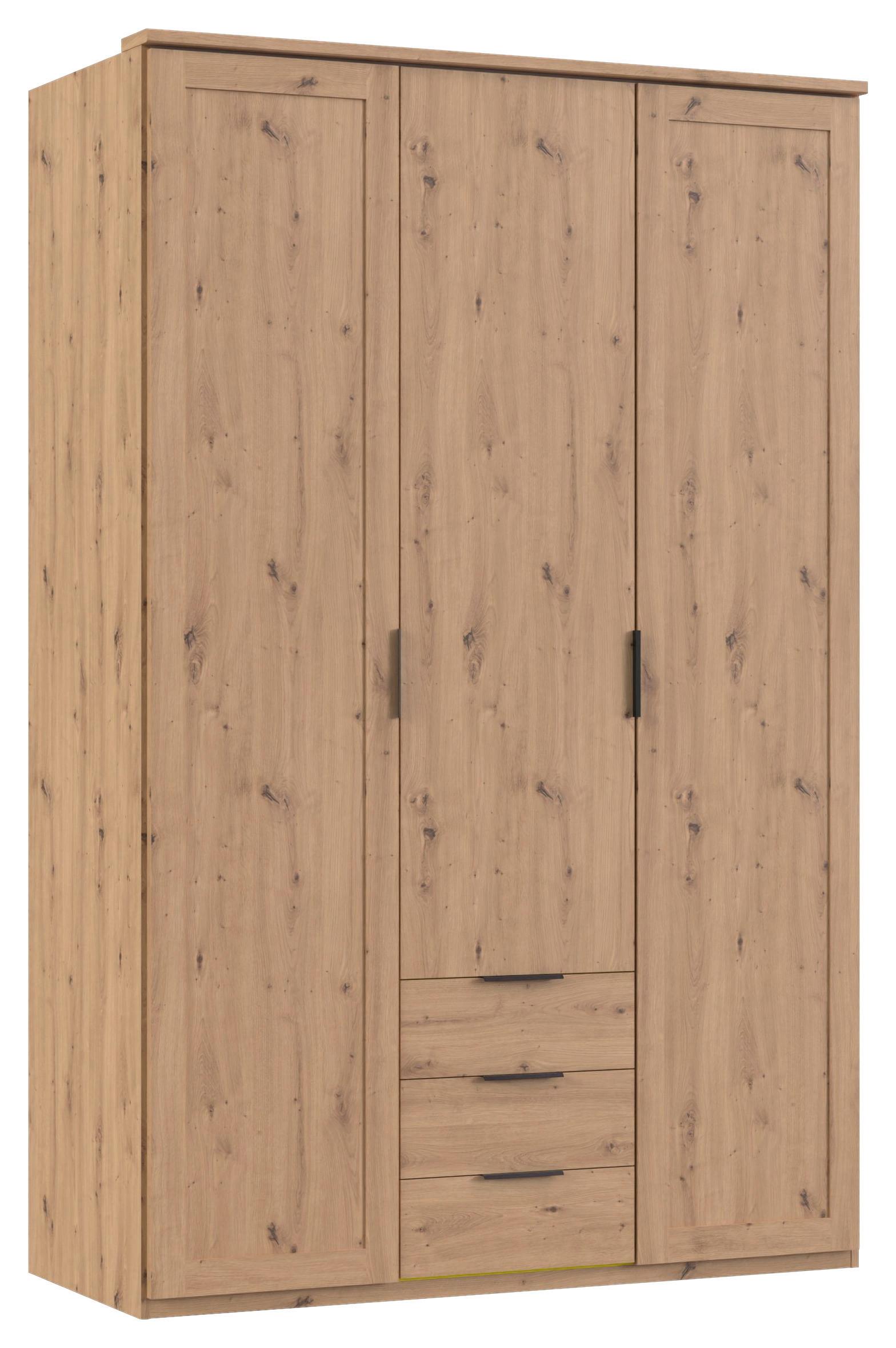 Drehtürenschrank Nadja Eiche Dekor B: 135 Cm