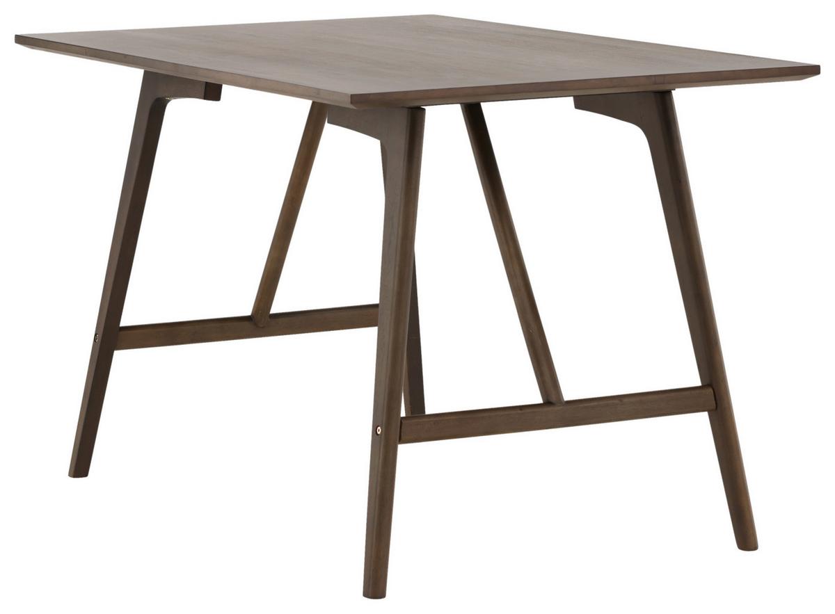 Esstisch Kaseidon - Dunkelbraun, Design, Holz/Holzwerkstoff (120/80/75cm) - Livetastic