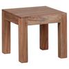 Beistelltisch Massivholz, Akazie - Akaziefarben, Design, Holz (45/45/40cm) - MID.YOU