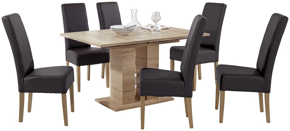Kihúzható Asztal Helena 140 Az *top Ár* - tölgyfa, Konventionell, faalapú anyag (140-220/76/90cm) - Best Price