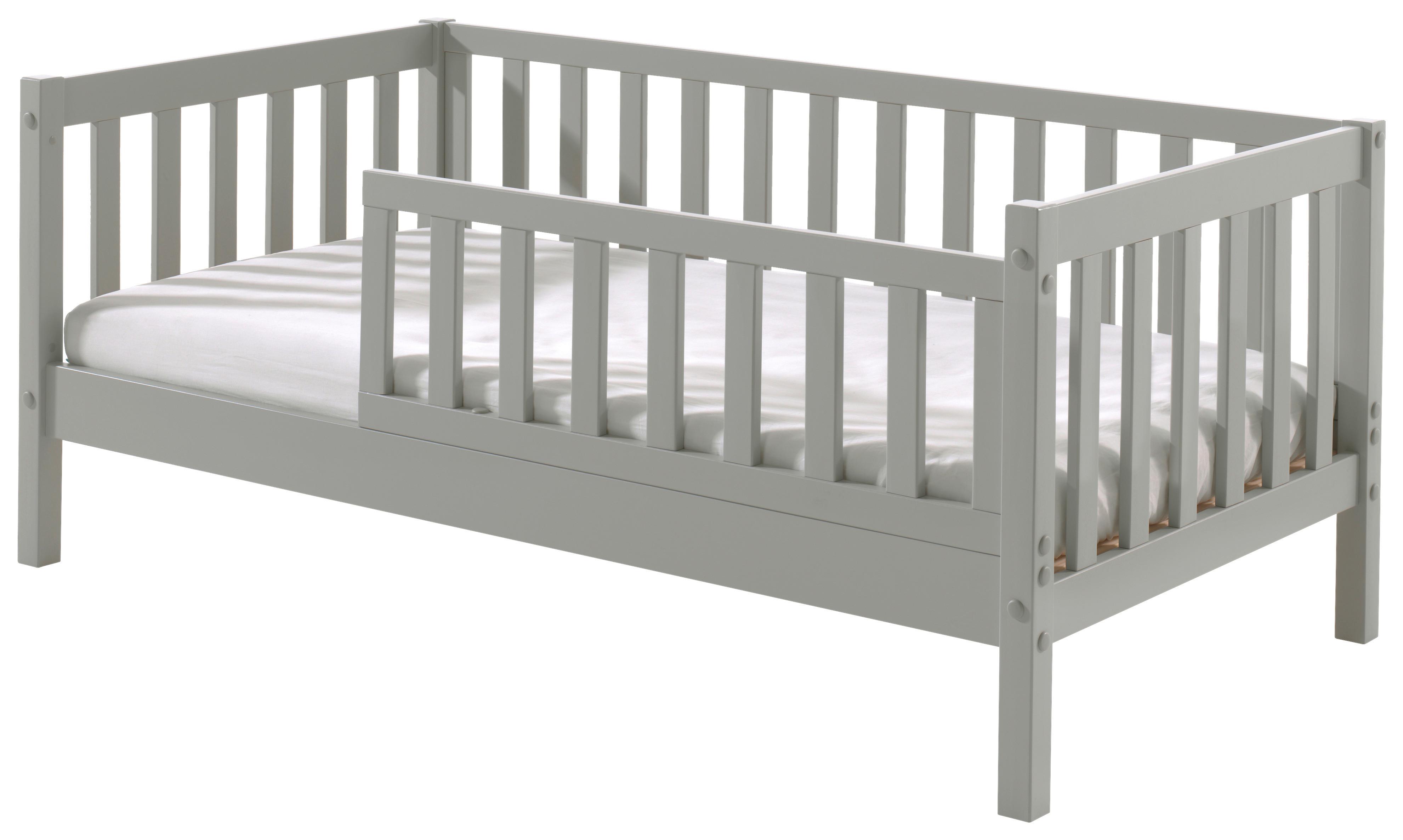 Kinder-/juniorbett Pbbe7015 - Grau, MODERN, Holz (70/140cm) - MID.YOU