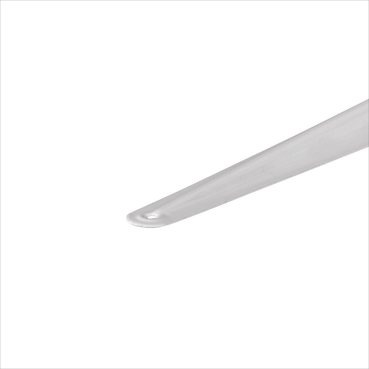 Regalkonsole 25 / 30 cm - Weiß, KONVENTIONELL, Metall (25/30cm)
