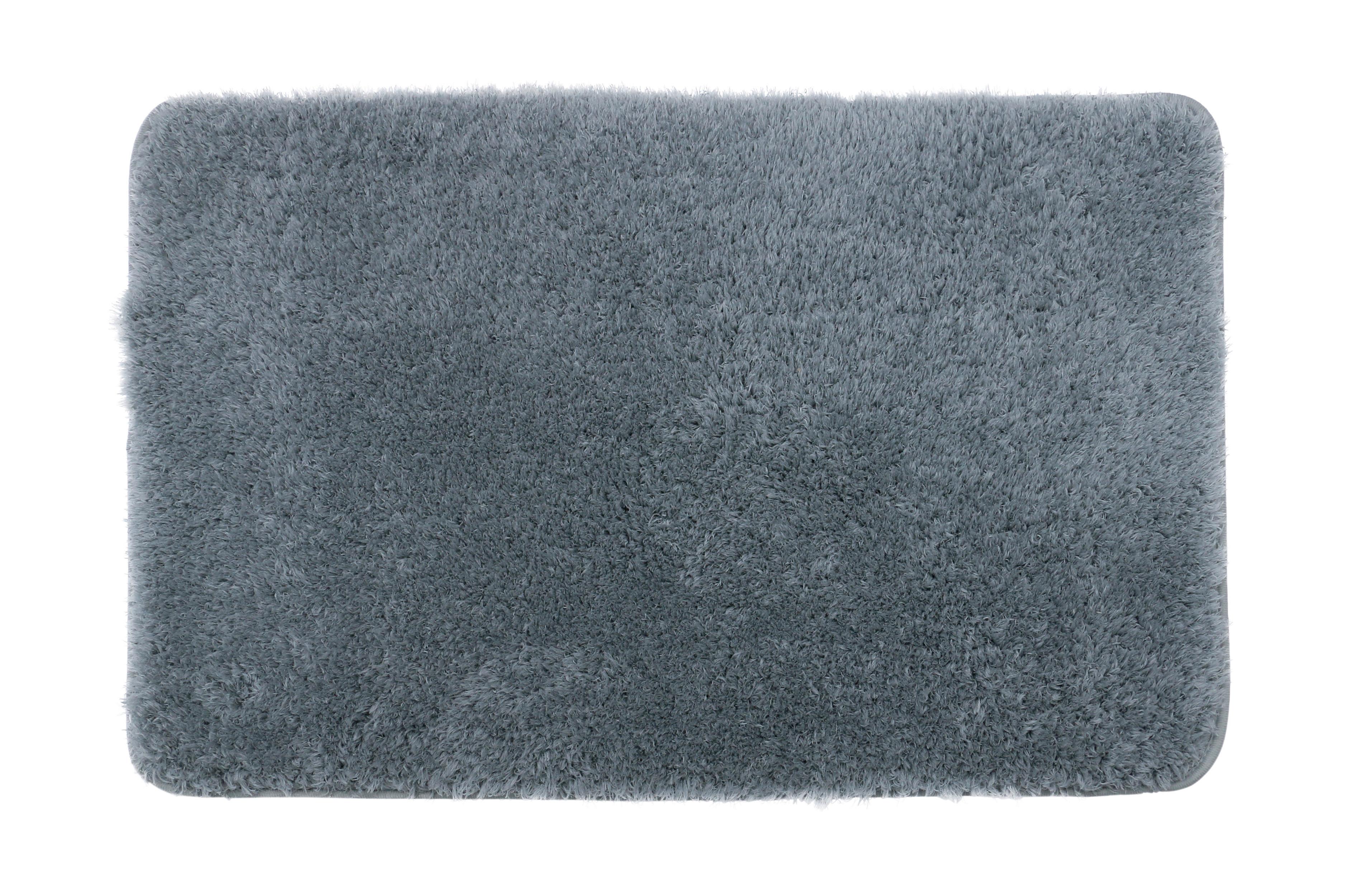 Badematte Theresa 50x80 Cm Anthrazit, Rutschhemmend - Anthrazit, MODERN, Textil (50/80cm) - Luca Bessoni