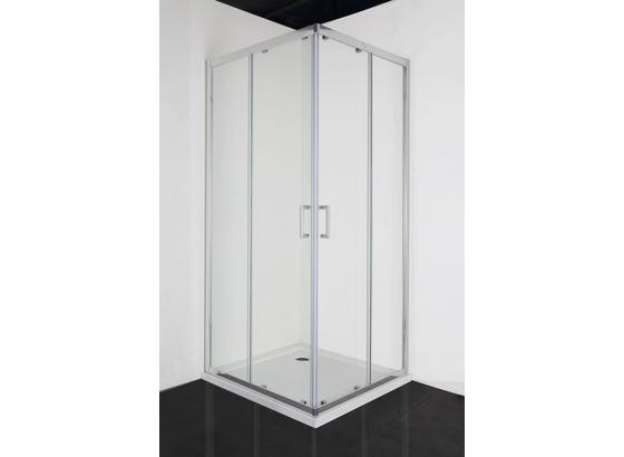 Duschkabine Elite 90x195x90cm - Chromfarben, LIFESTYLE, Glas (90/195/90cm) Duschkabine Elite 90x195x90cm - Chromfarben, LIFESTYLE, Glas (90/195/90cm)