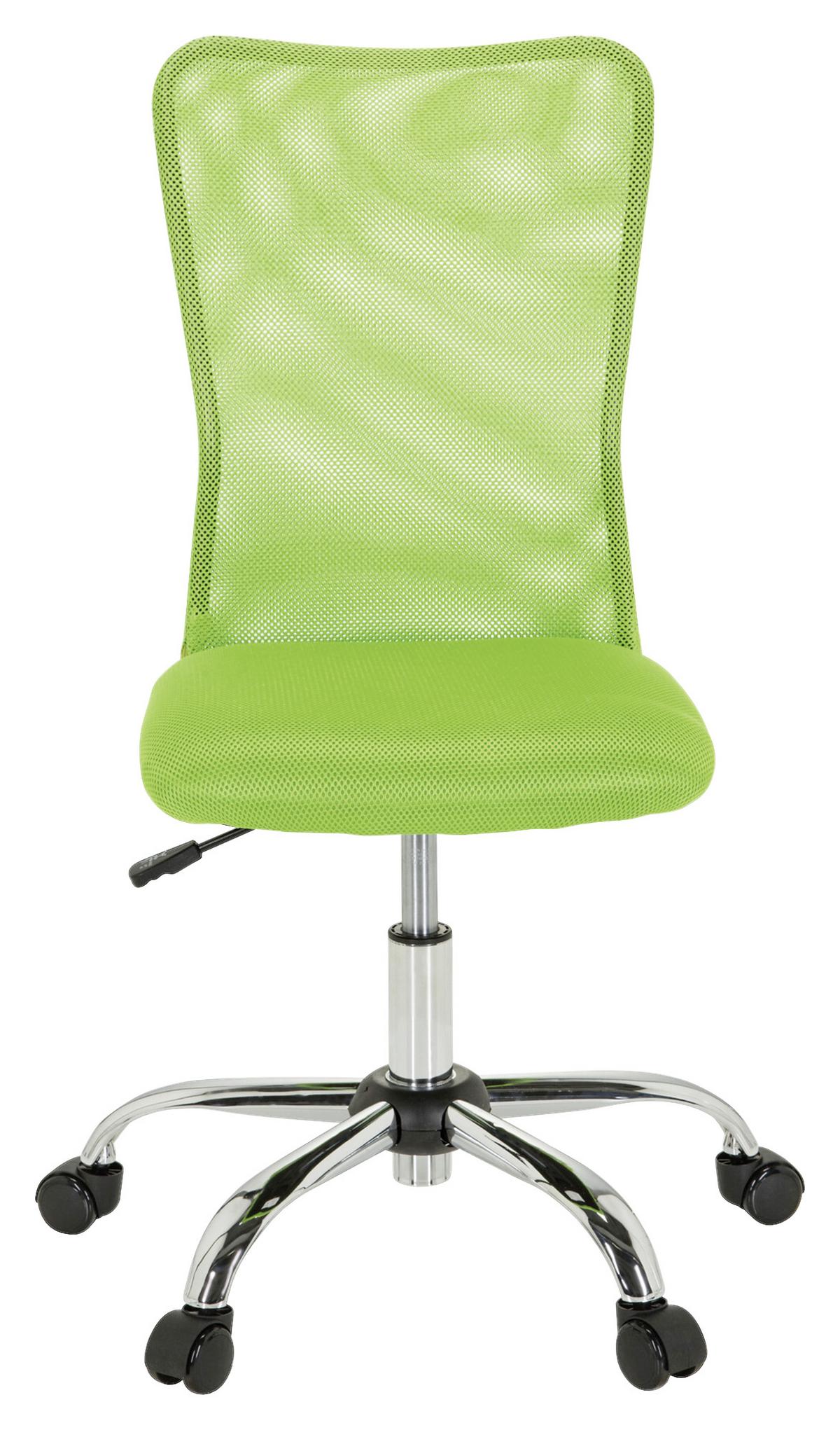 Jugenddrehstuhl Kiddy Net Grün Bis 60 Kg - Grün, Basics, Kunststoff (54/88-98/54cm) - MID.YOU