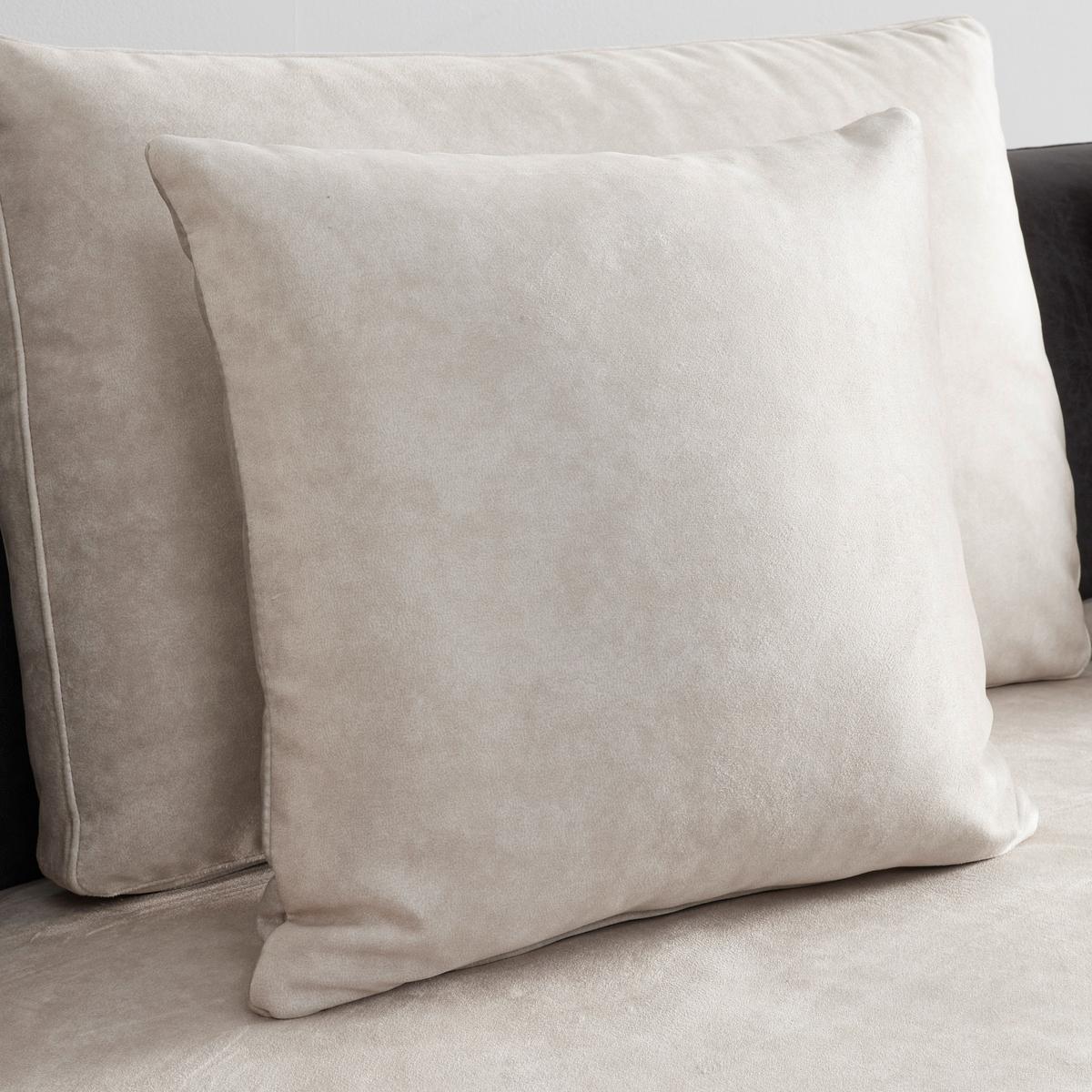 Sedací souprava MARA - tmavě šedá/barvy chromu, Moderní, kov/dřevo (351/69/163cm) - Bessagi Home