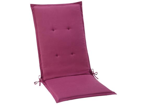 Sesselauflage Andrea Hochlehner - Bordeaux, KONVENTIONELL, Textil (50/118cm) - Ombra Sesselauflage Andrea Hochlehner - Bordeaux, KONVENTIONELL, Textil (50/118cm) - Ombra