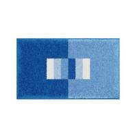 Badematte Flash - Blau, Basics, Textil (65/115cm) - Grund