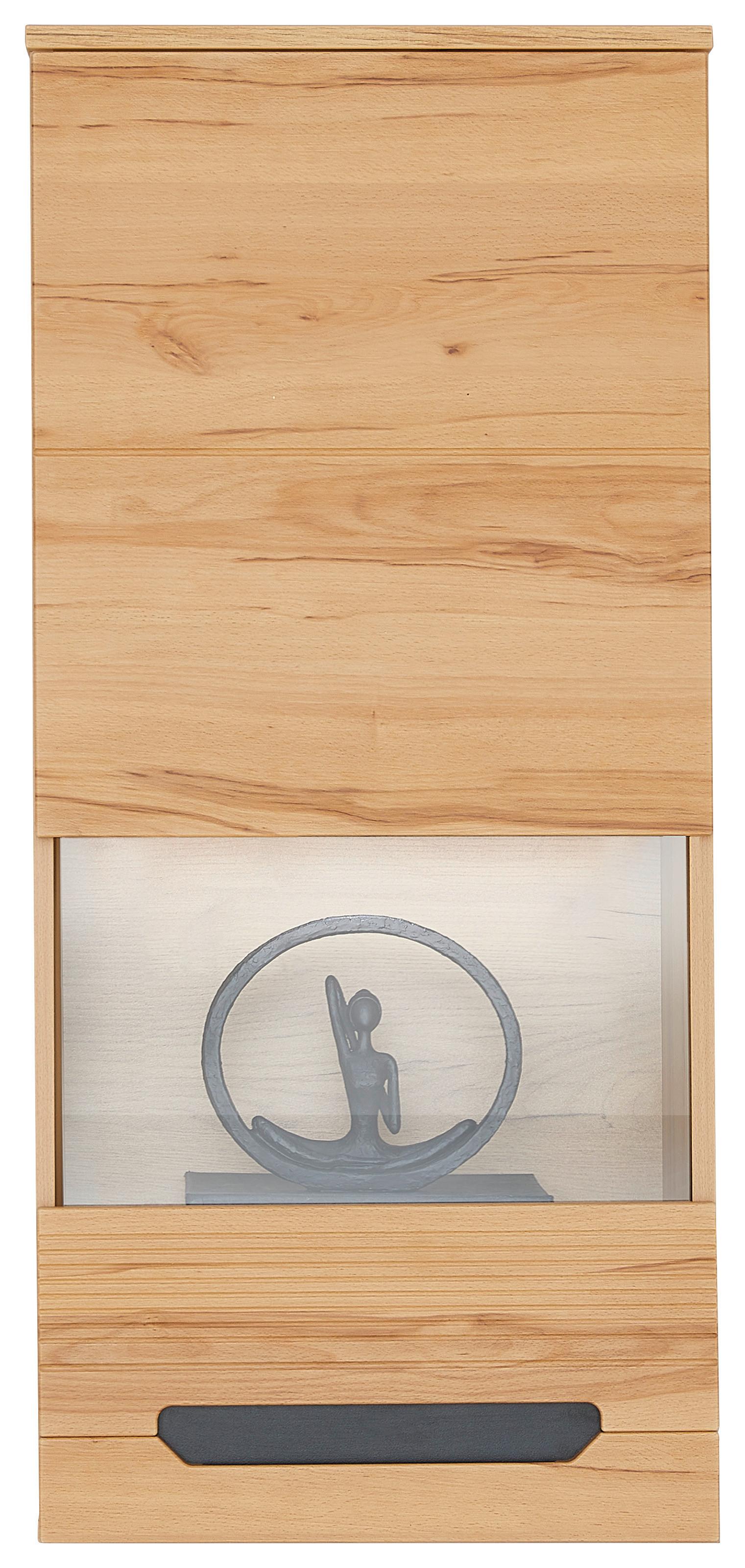 Hängevitrine Alana - MODERN, Glas/Holzwerkstoff (46,9/103,8/33cm)