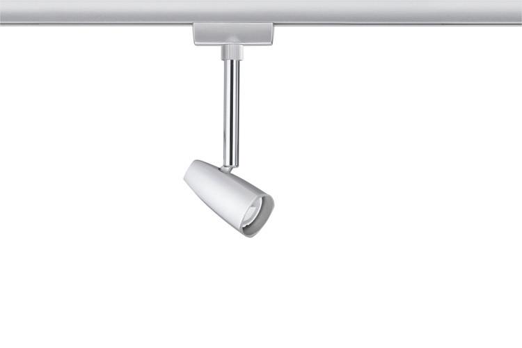 Schienensystem Urail Strahler 95461 schwenkbarer Spotkopf - Chromfarben, Design, Metall (6.8/13.8/3.5cm) - Paulmann